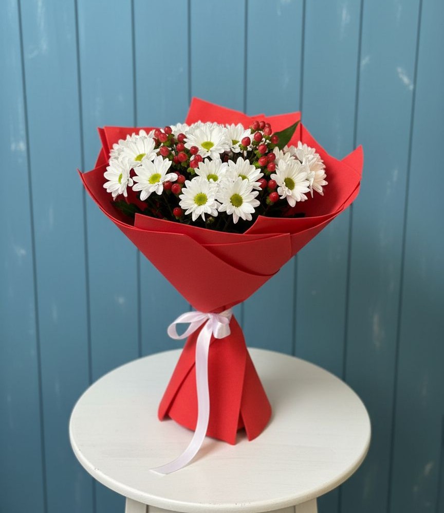 Букет цветов из: Хризантемы в Балковском