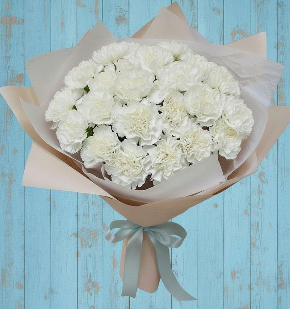 Букет цветов из: Гвоздики в Балковском