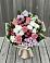 Букет цветов из: Альстромерии, Гвоздики, Розы и Хризантемы в Балковском