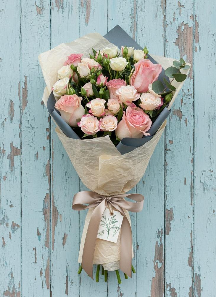 Букет цветов из: Розы в Балковском