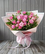 Букет Розовый кустик #REPLACE_PRED# Балковском