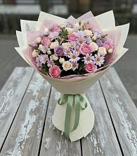 Букет цветов из:  Розы и Хризантемы #REPLACE_PRED# Балковском