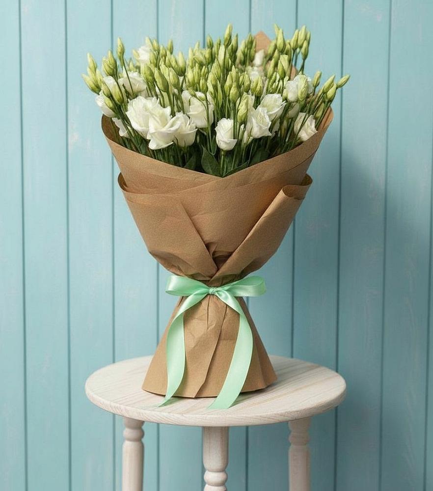 Букет цветов из: Лизиантусы в Балковском