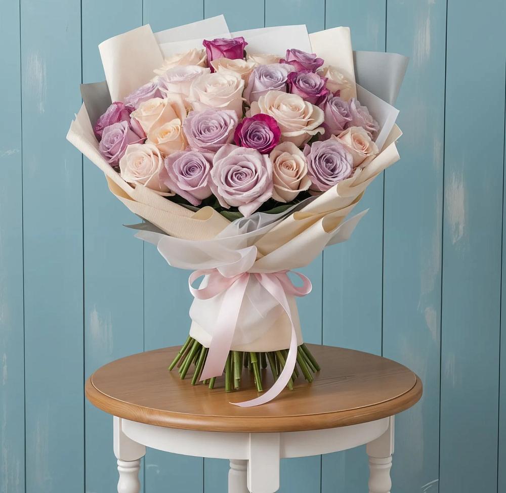 Букет цветов из: Розы в Балковском