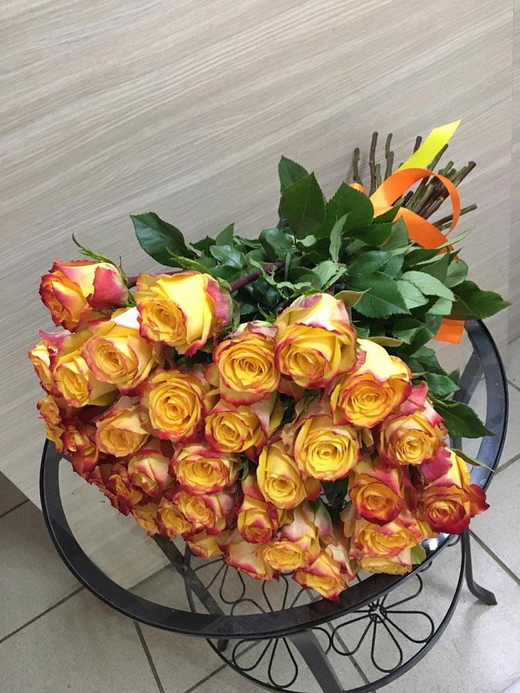 Букет Желтые розы в Балковском