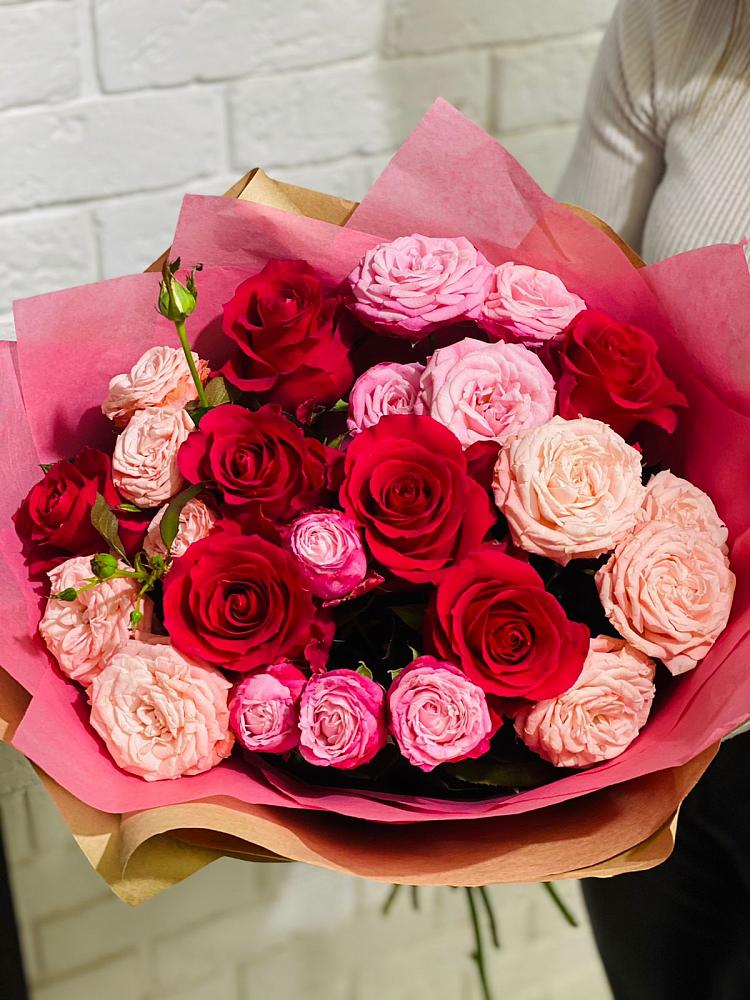 Букет цветов из: Розы в Балковском