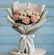 Букет цветов из:  Розы в Балковском