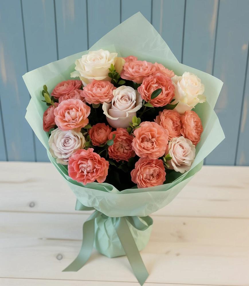 Букет цветов из: Розы в Балковском