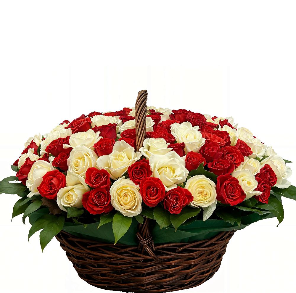 Премиум букет из: Розы в Балковском