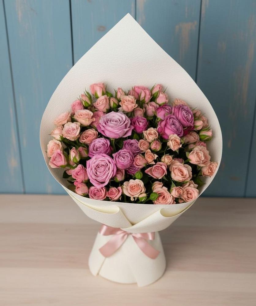 Букет цветов из: Розы в Балковском