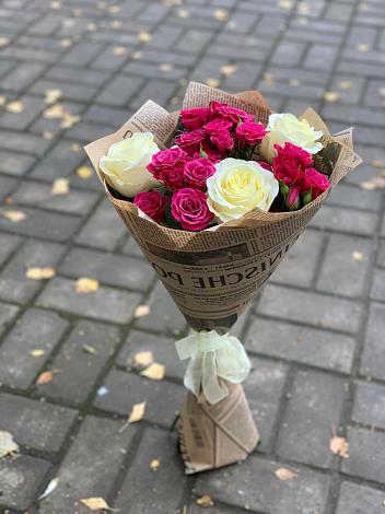 Букет цветов из: Розы в Балковском