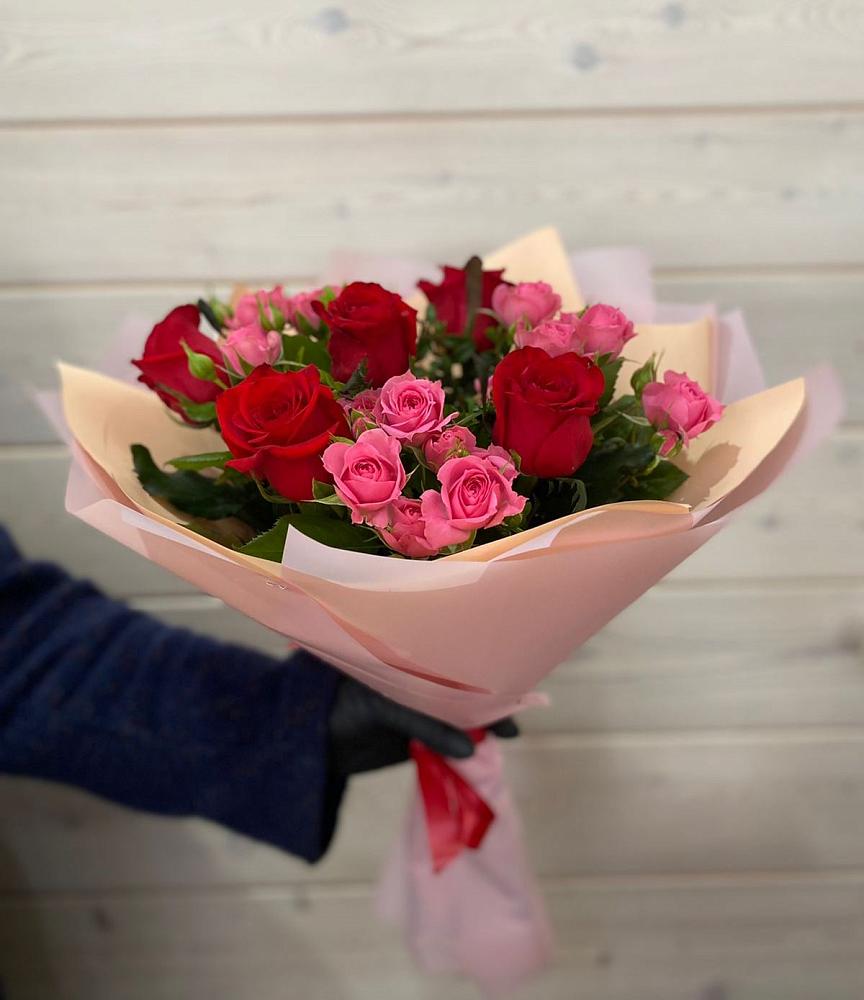 Букет цветов из: Розы в Балковском