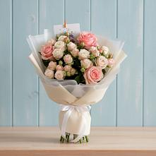 Букет цветов из:  Розы в Балковском