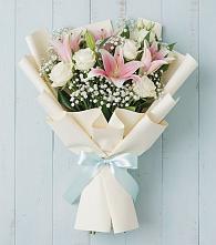 Букет цветов из:  Лилии #REPLACE_PRED# Балковском
